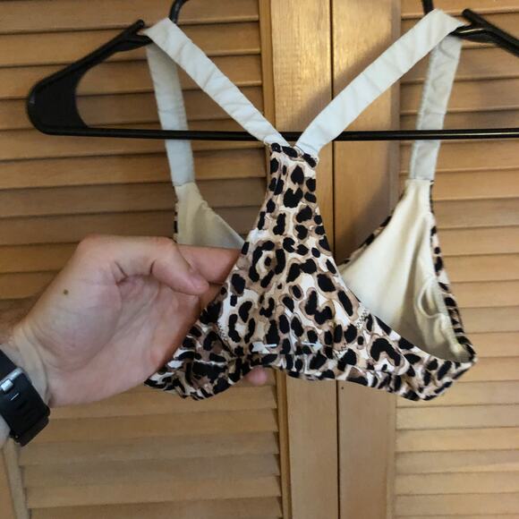 The Upside Swimsuit Top Cheetah Print sz. 6 US $95 retail value - Picture 5 of 11